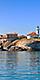 Saint Anastasia Bay in Burgas, Bulgaria