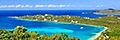 Turquoise Waters in an Eastern Caribbean Island