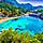 Corfu, Greece, Paleokastritsa Beach