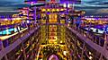 Harmony of the Seas Aerial View 