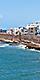 Admiring the Local Seacoast of Casablanca, Morocco