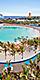 Hideaway Beach Aerial at Perfect Day at Coco Cay