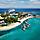 aerial view of cabana beach