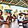 Friends Getting a Cocktail at the Swim Up Bar at Hideaway Beach