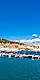 Sete, France, Panoramic harbor view