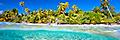 Clear Blue Water Beach in the Caribbean
